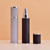 Refillable Glass 10ml Perfume Spray Bottle with Aluminum Cover 