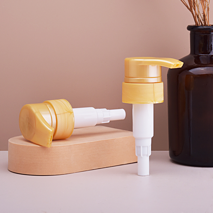 4.0cc Golden Lotion Dispenser for 1 Liter Bottle