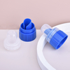 38mm Blue laundry detergent cap with graduated line Manufacturers wholesale high quality plastic covers