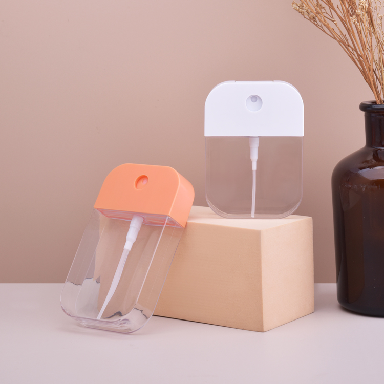 Double Size 30ml 50ml Card Shape Perfume Sprayer Bottle