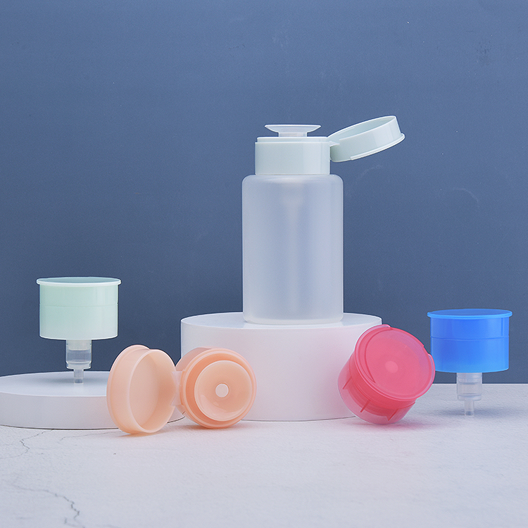 Outer Spring Nail Polish Remover Pump Liquid Pump Dispenser,nail Polish Pump 200ml Pump Bottle for Liquid 180ml Nails Remover,small Size Nail Polish Pump 24-410