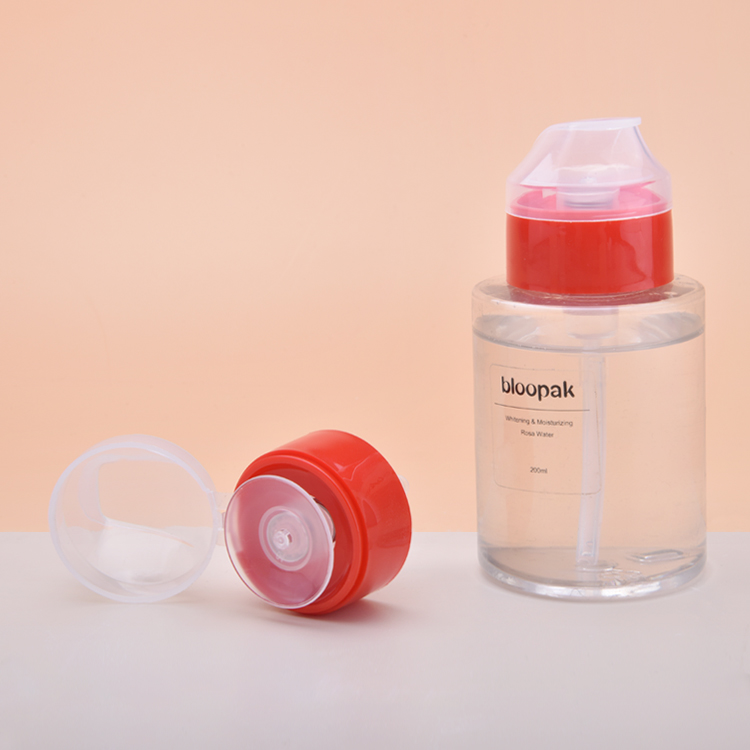 0.5cc Red 33/410 Nail Pump,180ml Pump Bottle Nail Polish Remover,nail Gel Nail Polish Remover Pump,all Plastic Cleaner Nail Art Plastic Pump,easy Pump Push Down Pump Bottle Nails