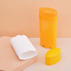 Oval Custom Color 28g 71g Plastic Deodorant Stick Tube Sample Free