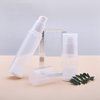 Round Empty Plastic Airless Cream Pump Bottle 