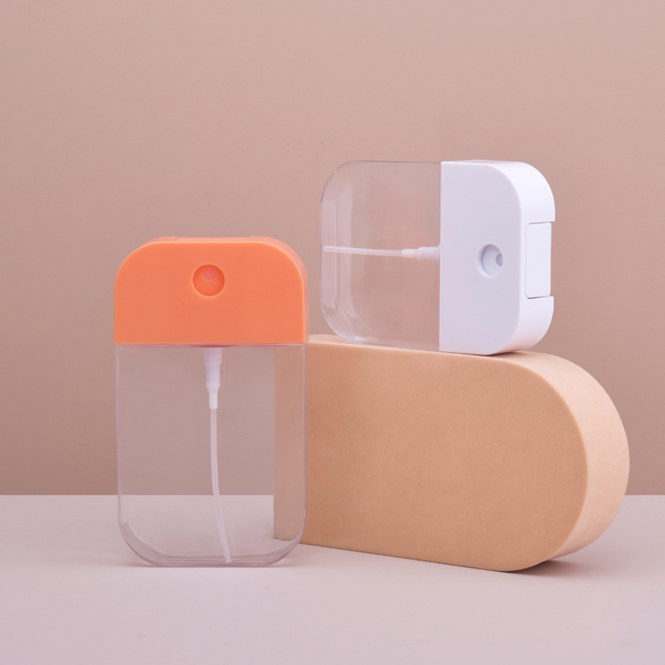 Double Size 30ml 50ml Card Shape Perfume Sprayer Bottle