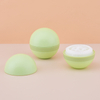 7g Natural Refillable Ball Shape Deodorant Stick Lip Balm Container