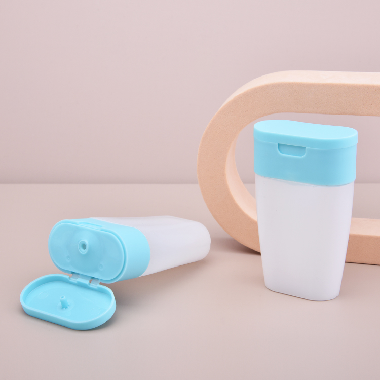Empty Plastic Upside Down Bottle, 50ml PP Upside Down Shampoo Bottle Dispenser