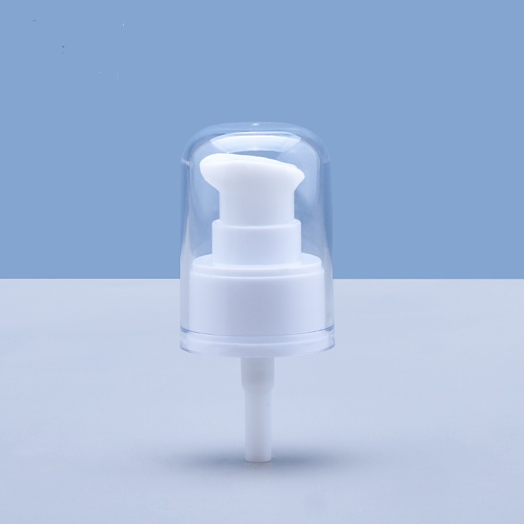 White Treatment Pump 20/410, with transparent cover 0.25ml / Stroke