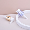 Flat Long Nozzle Golden Aluminum Oil Cleansing Pump with Clip 