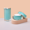 Wholesale Acrylic Bottle Jar Set, Custom Square Acrylic Bottle & Jar ,High Quality Airless Acrylic Bottle