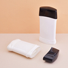 Empty Oval 50g 76g White Black Plastic Deodorant Stick Tube Packaging