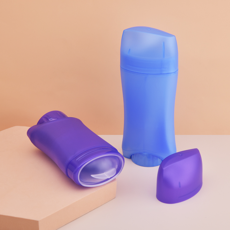 45g 73g Twist Up Bottom Filling Oval Deodorant Stick Tube
