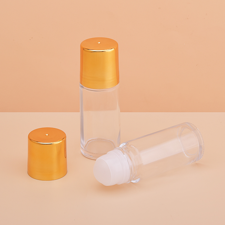 30ml 50ml Glod Cap Roll on Bottle