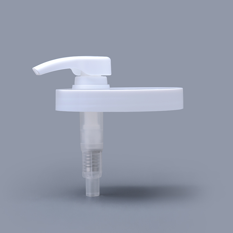 Asymmetric 89/400 Large Diameter 2.0cc Lotion Pump White Color