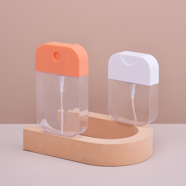 Double Size 30ml 50ml Card Shape Perfume Sprayer Bottle