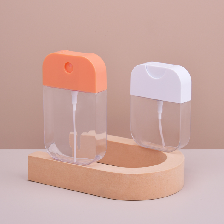 Double Size 30ml 50ml Card Shape Perfume Sprayer Bottle