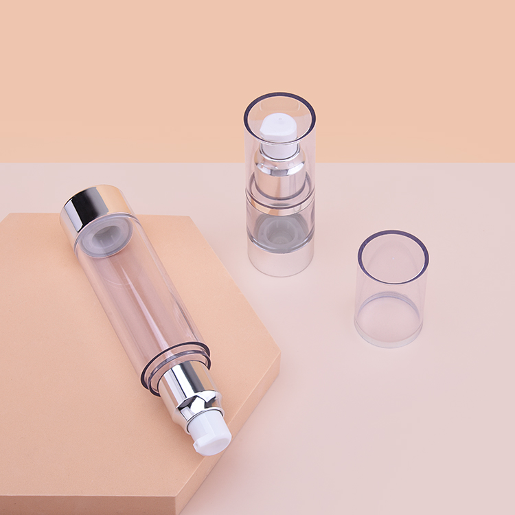 Aluminium Closure 80ml Refillable Airless Bottle