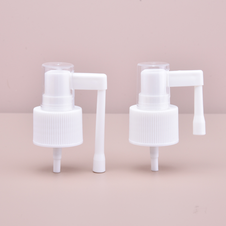 Clear Cover Long Nozzle Mist Nasal Sprayer, White Mist Sprayer with Cover,18/410 Mini Mist Sprayer. Free Sample Mist Sprayer