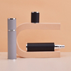 Refillable Glass 10ml Perfume Spray Bottle with Aluminum Cover 