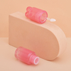 Custom Square Transparent Pink Small Size 3ml Heart Shape Lip Gloss Tube