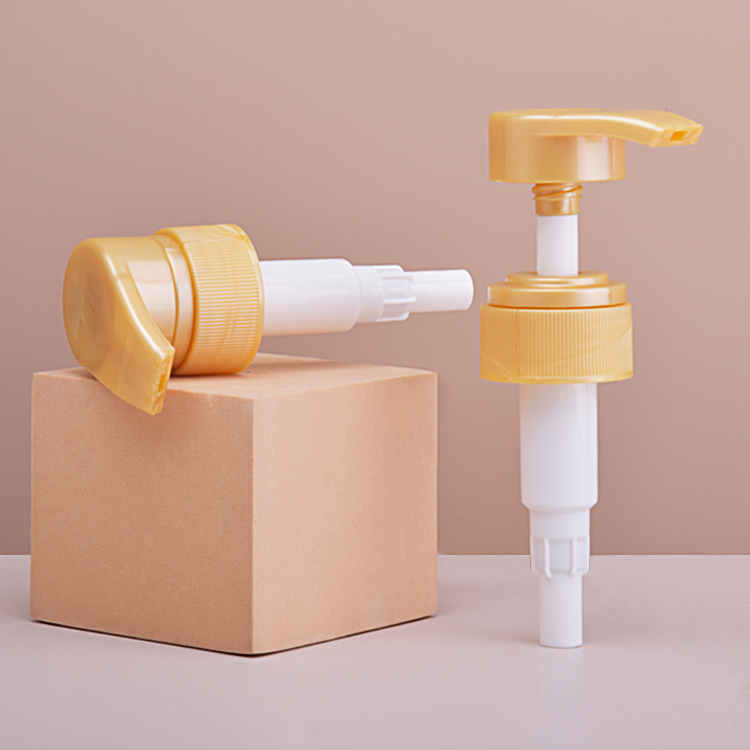 4.0cc Golden Lotion Dispenser for 1 Liter Bottle