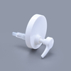 Asymmetric 89/400 Large Diameter 2.0cc Lotion Pump White Color