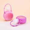 Cute Hand Sanitizer Bottle Holder Bottle, Empty Pet 30ml Round Shampoo Bottle 