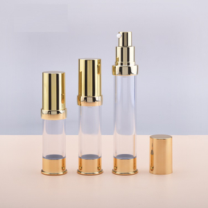 15ml ,20ml,30ml Aluminium Airless Serum Pump Bottle Luxury