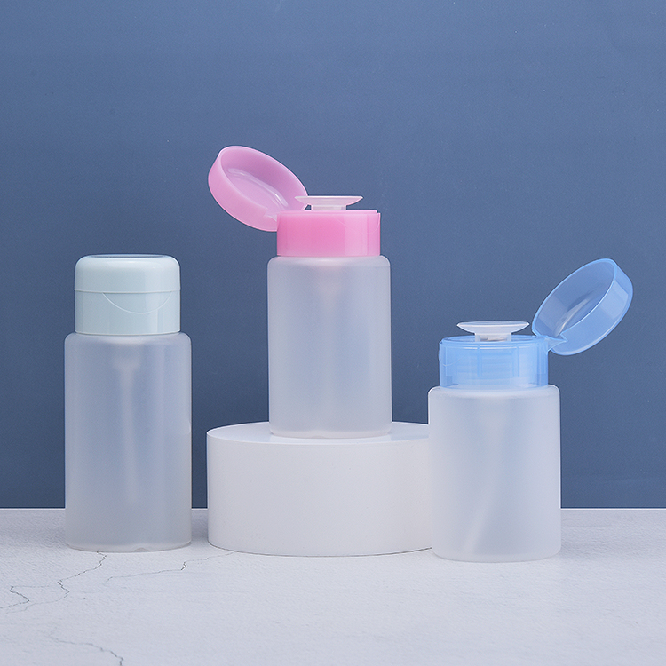 120ml PP Plastic Pump Bottle for Liquid 180ml Nails Remover Transparent,outer Spring Transparent Nail Pump,nail Pump Press Down Nail Pump Dispenser Transparent