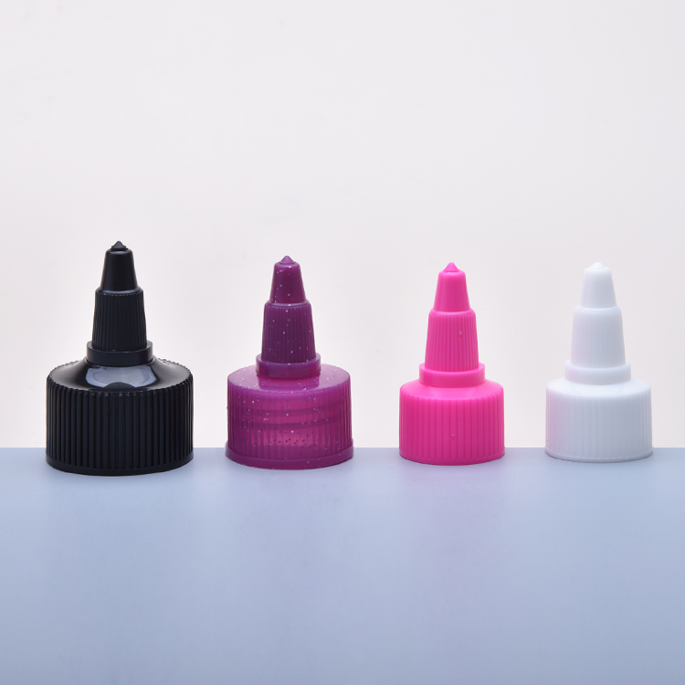 Plastic Customized Color Black Twist Top Cap,24/410 Plastic Twist Top Cap for PET Bottle, Twist Top Bottle Caps with Twist Top Cap