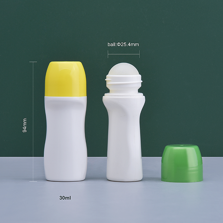 China Factory Manufacture Small 30ml Slim Roll on Bottle