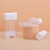 Bottom Filling Flat Cap Square Deodorant Stick Tube