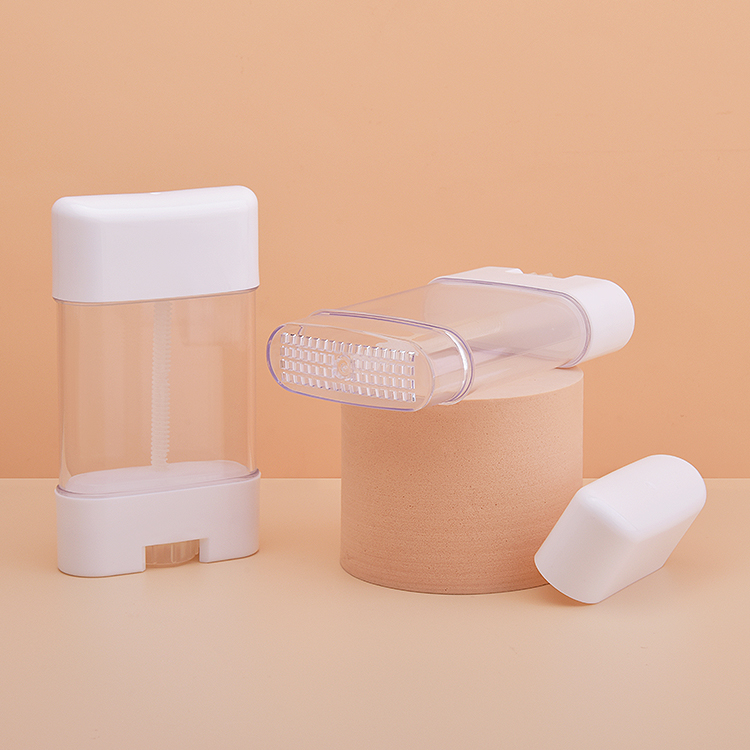 Bottom Filling Flat Cap Square Deodorant Stick Tube