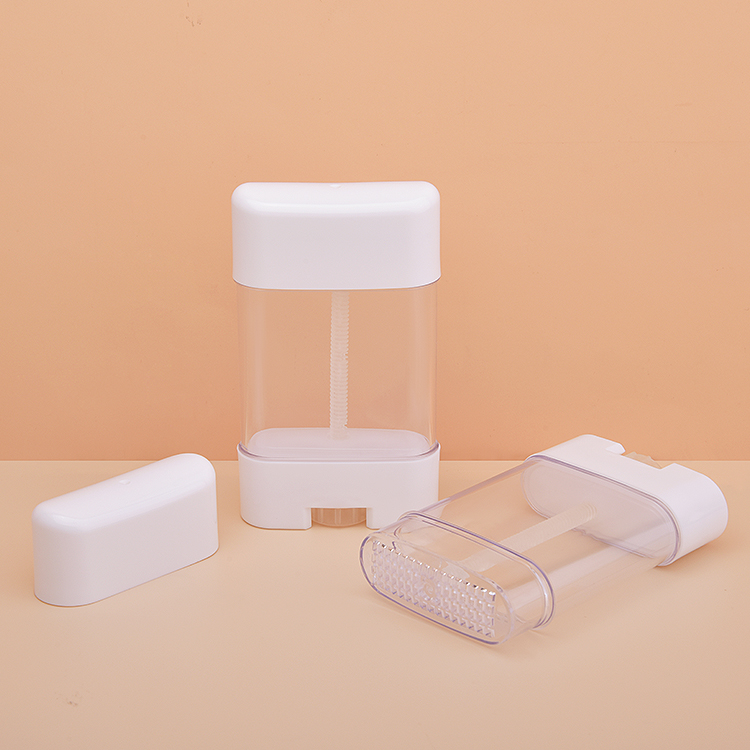 Bottom Filling Flat Cap Square Deodorant Stick Tube