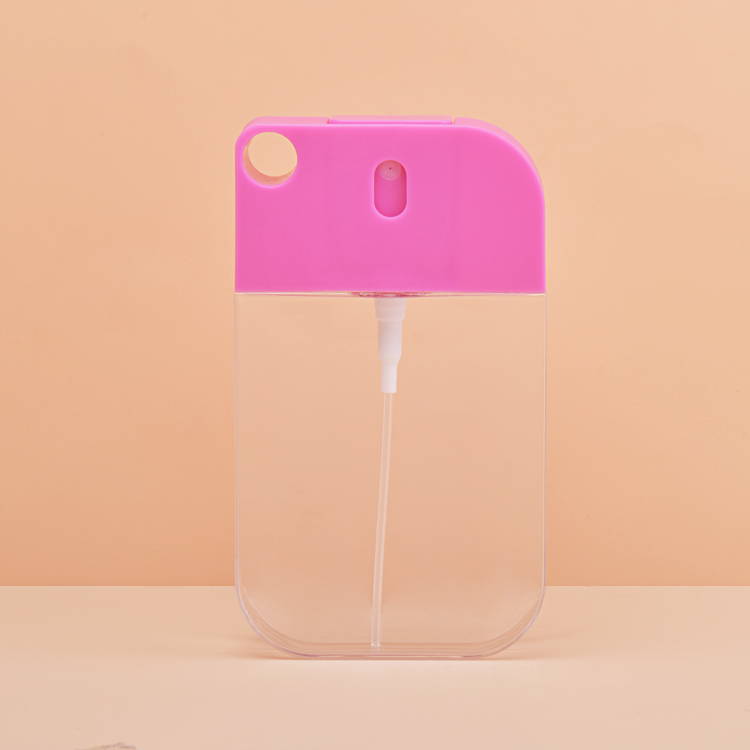 Square 30ml 50ml Card Perfume Sprayer with Hanging Hole