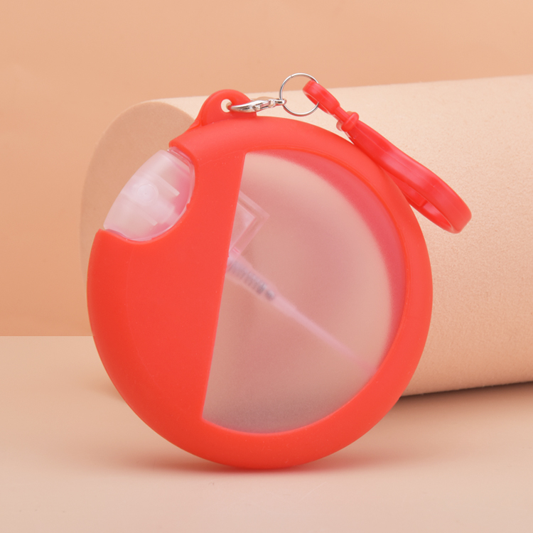 20ml Round Perfume Sprayer Bottle with Silicone Cover