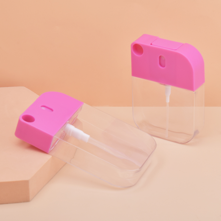 Square 30ml 50ml Card Perfume Sprayer with Hanging Hole