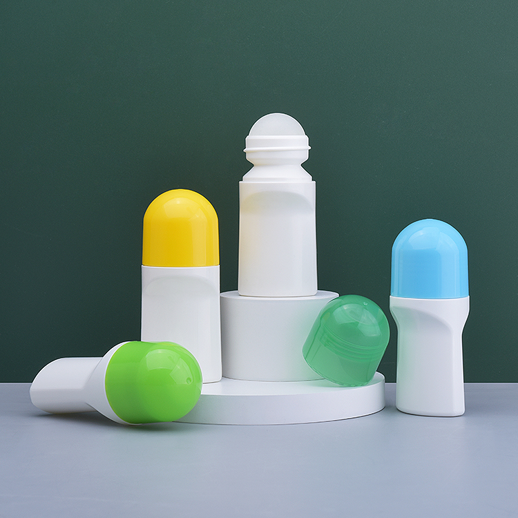 Big Roll on Bottle 75ml Roll on Bottle, Recyclable All PP Roll On Bottle