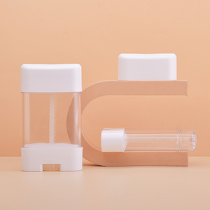 Bottom Filling Flat Cap Square Deodorant Stick Tube