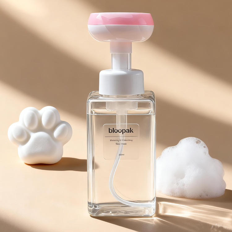 Flower Shape Cat's Paw 0.8cc Foam Pump for Hand Wash