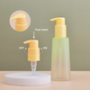 Custom Color Transparent Cream Pump Oil Cleansing Pump