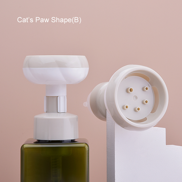 Flower Shape Cat's Paw 0.8cc Foam Pump for Hand Wash