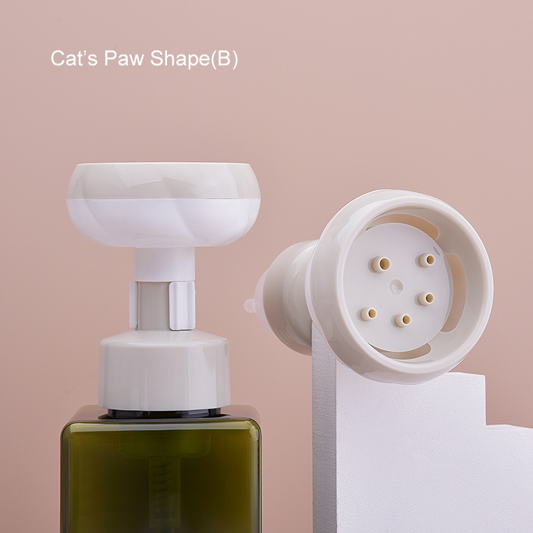 Flower Shape Cat's Paw 0.8cc Foam Pump for Hand Wash