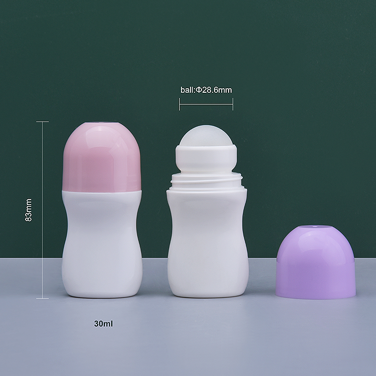 Custom Colorful 30ml Small Roll on Bottle