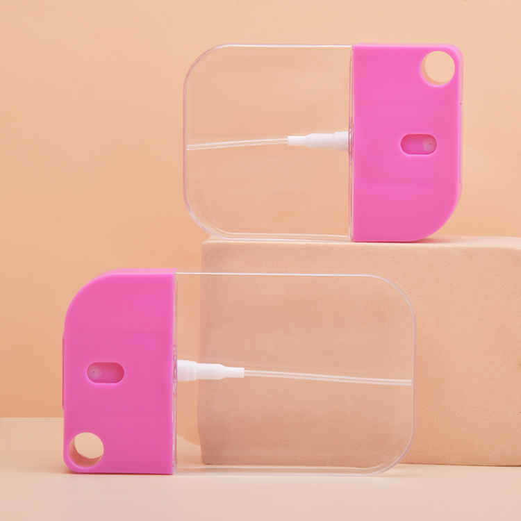 Square 30ml 50ml Card Perfume Sprayer with Hanging Hole