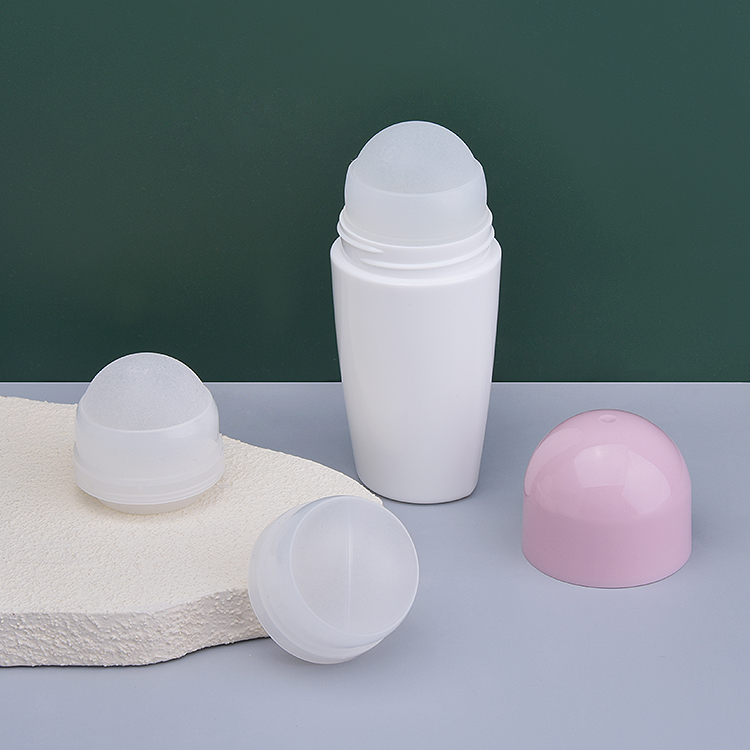 Wholesale Oval Bottom Roll on Applicator Plastic Bottle, Small 30ml Deodorant Roll on Bottle, Diy Make Your Own Empty Roll on Bottle for Sale