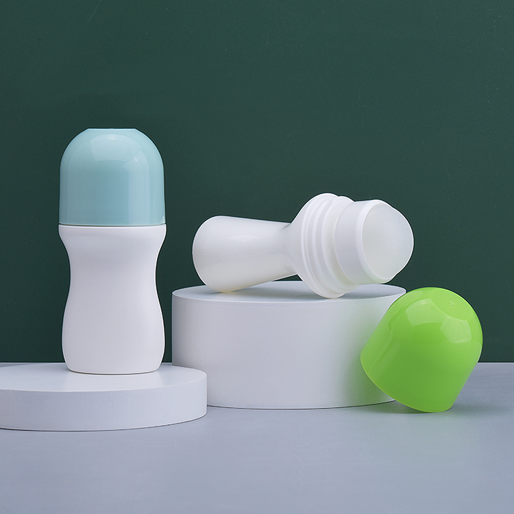 Big Roll on Bottle 75ml Roll on Bottle, Recyclable All PP Roll On Bottle