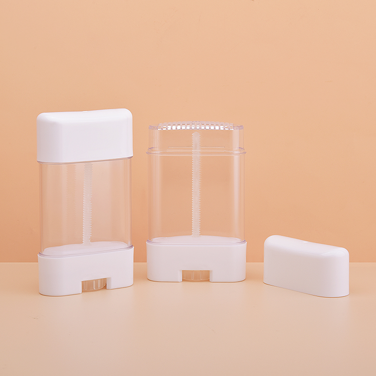 Bottom Filling Flat Cap Square Deodorant Stick Tube