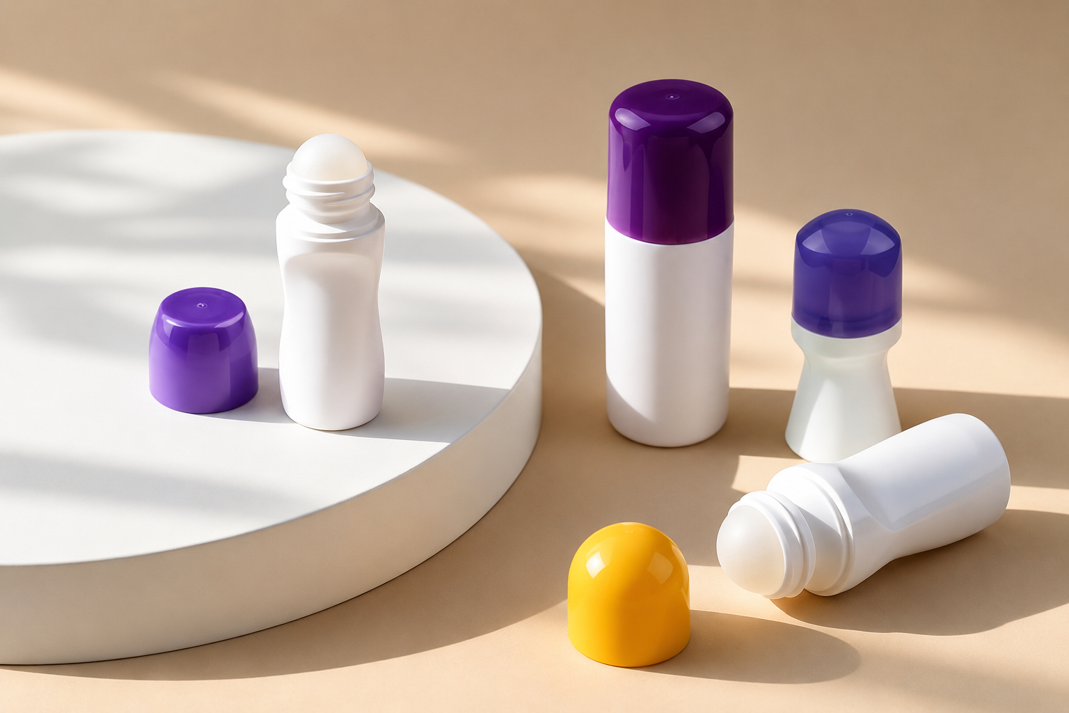 Roll-On Bottles for Organic And Natural Brands
