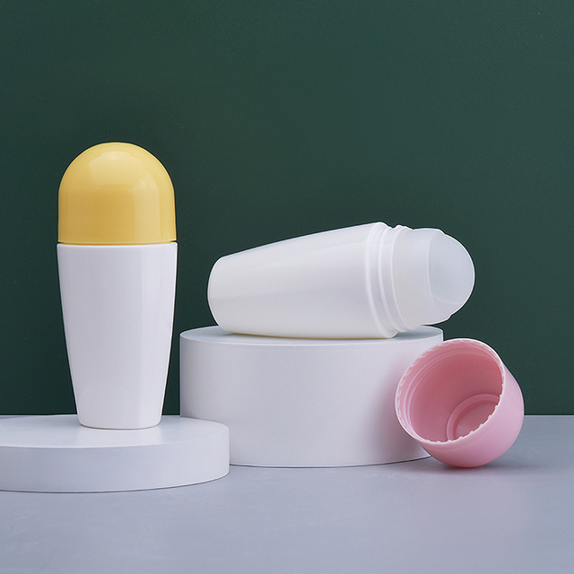 Wholesale Oval Bottom Roll on Applicator Plastic Bottle, Small 30ml Deodorant Roll on Bottle, Diy Make Your Own Empty Roll on Bottle for Sale